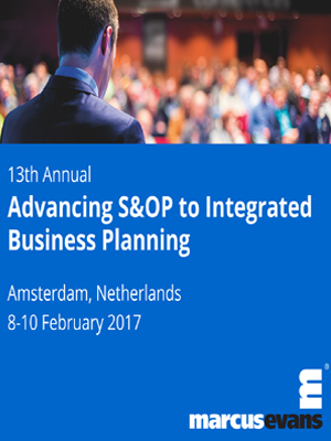 13th Annual Advancing S&OP to Integrated Business Planning-SciDoc-Publishers